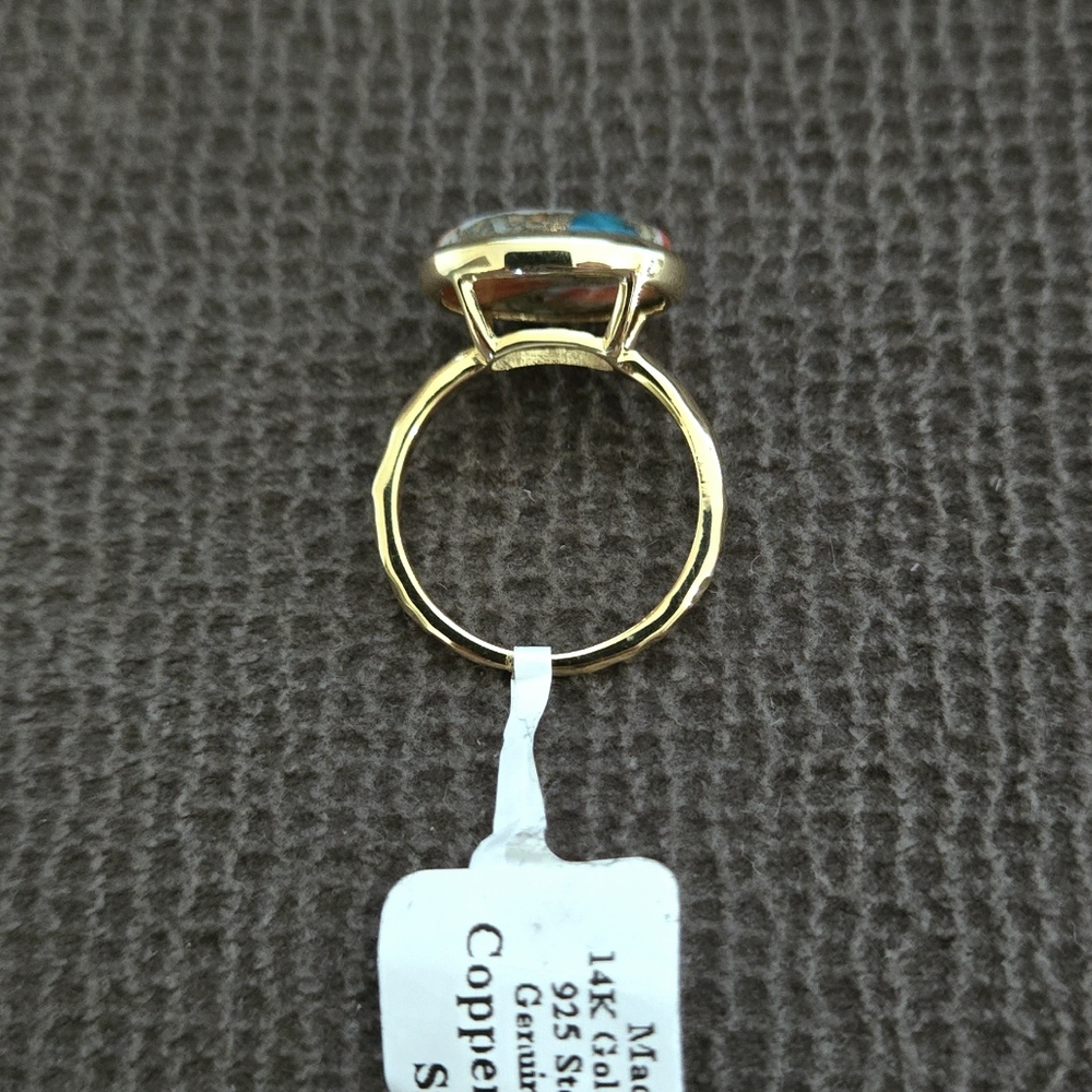 Shivam Copper Turquoise Ring💍 - NWT - Picture 15 of 16